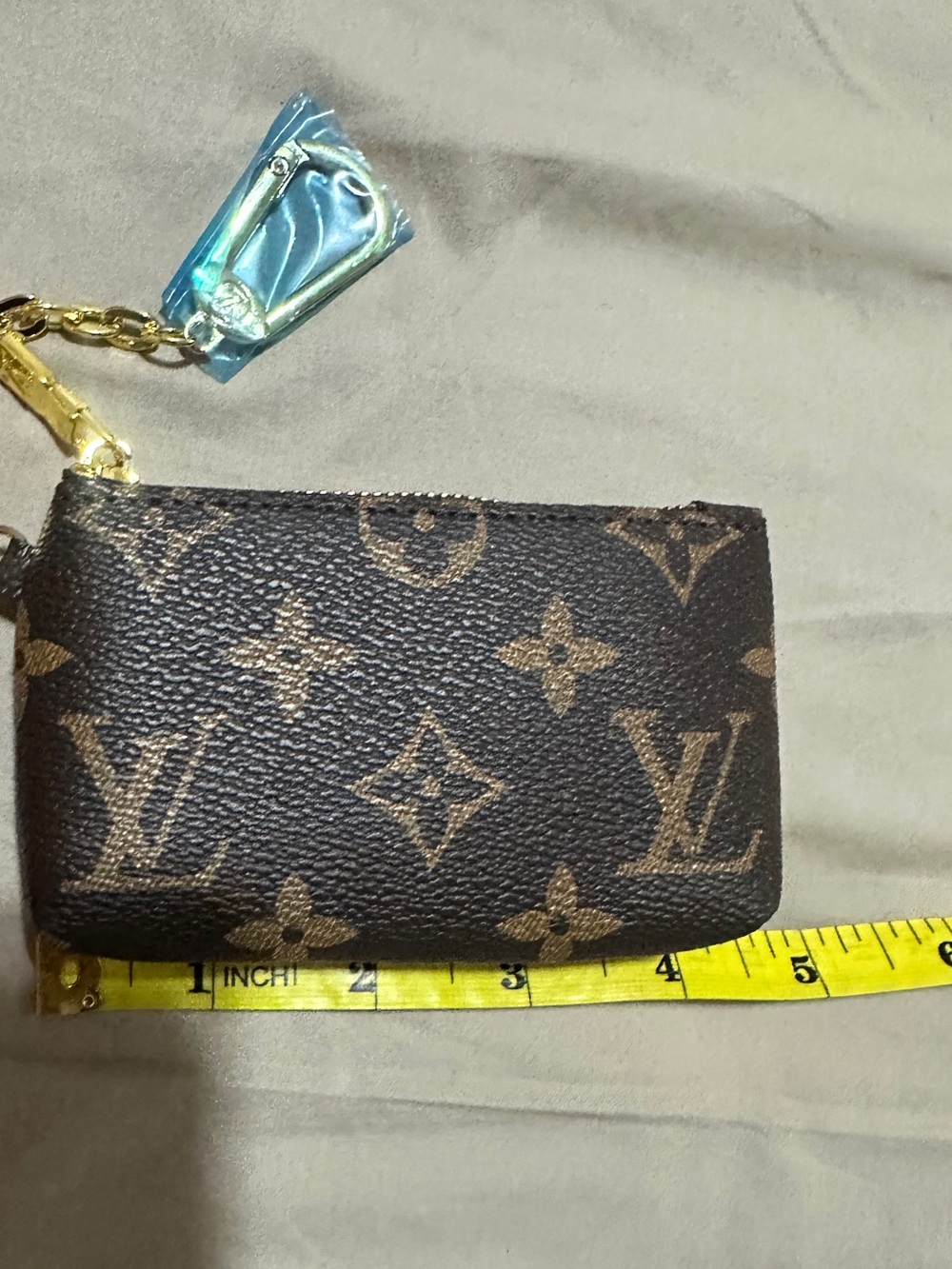 Fashion Monogram Trend Coin Purse and Bag Charm - Picture 5 of 6
